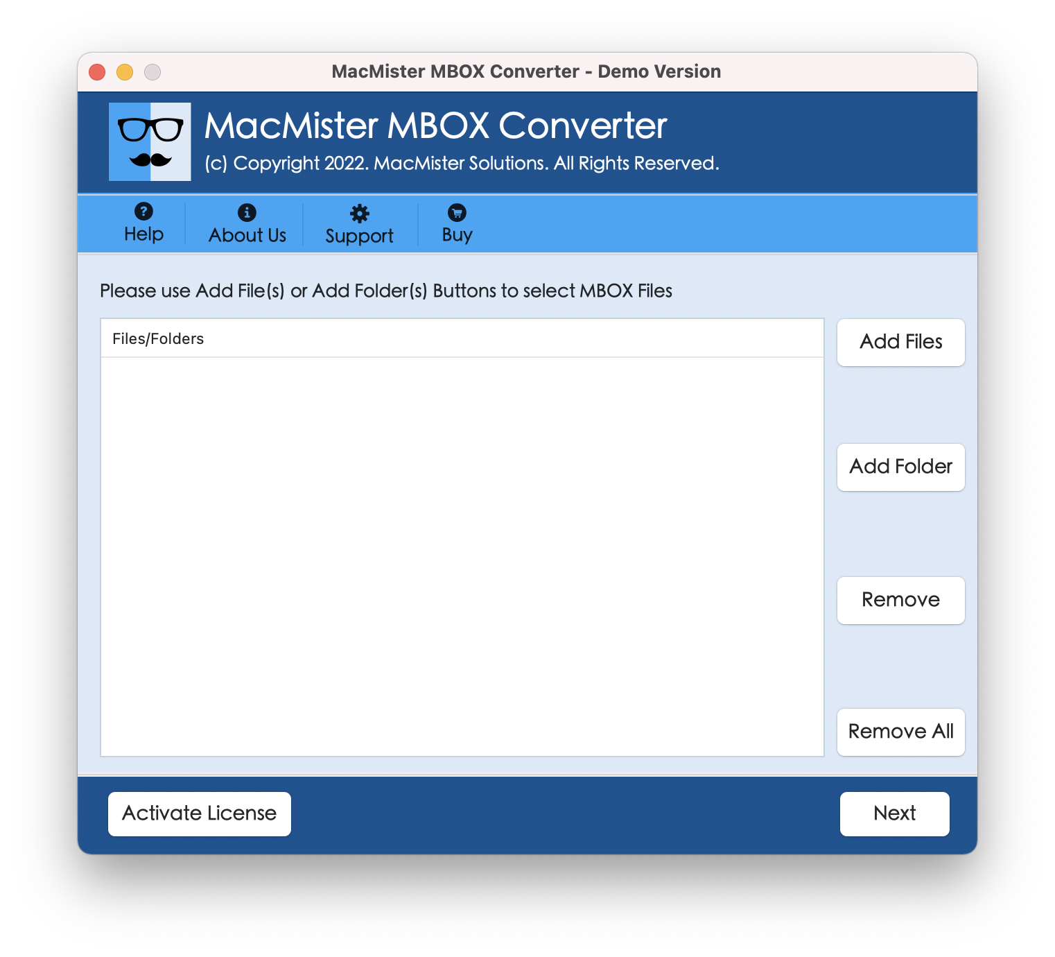 launch MBOX to PST Converter
